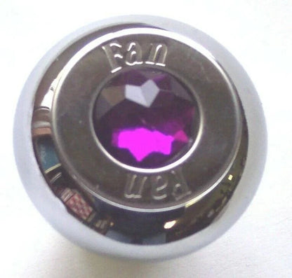 Deluxe Dash Control Knob for - Chrome, 95694