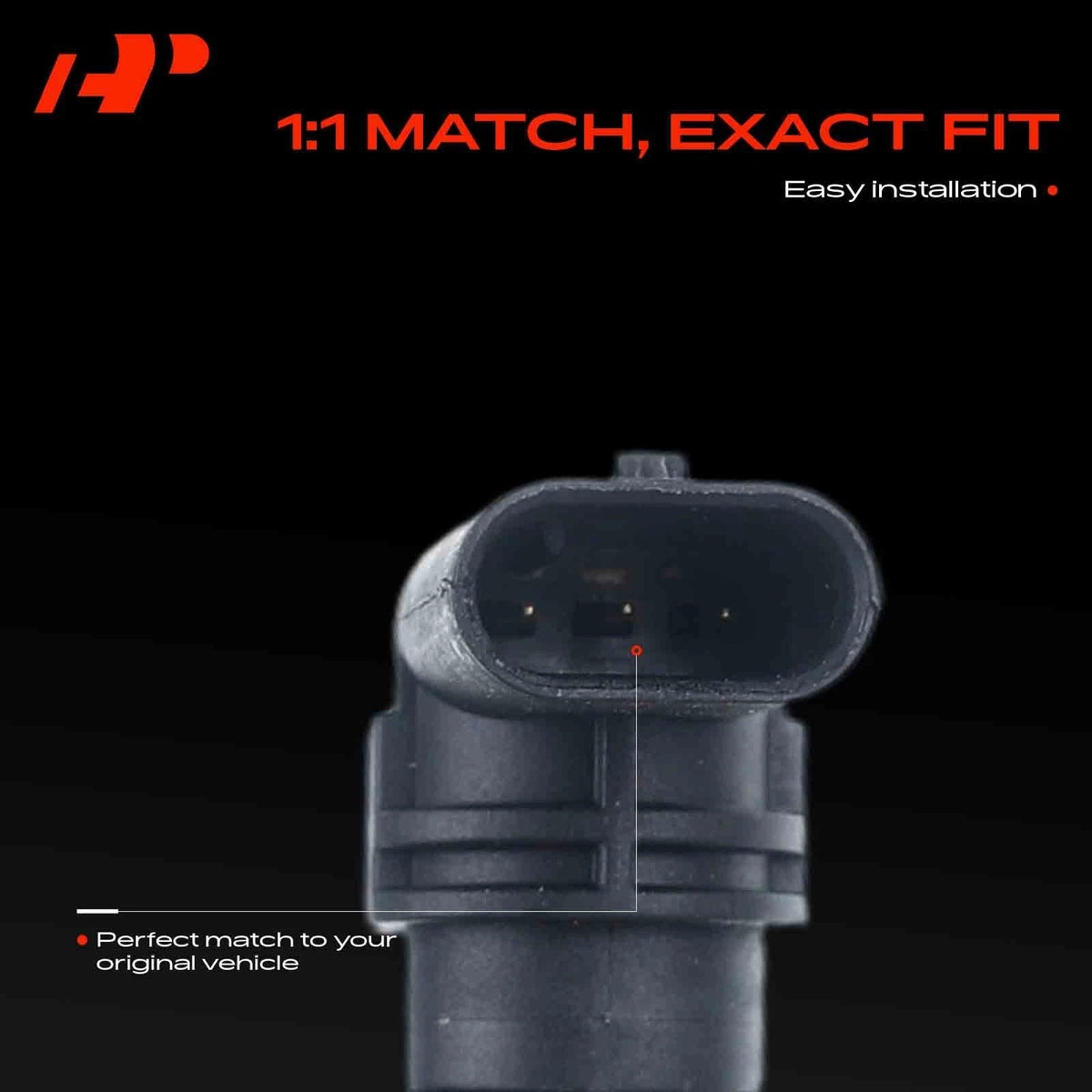 Camshaft Position Sensor for Volkswagen Jetta Passat (2013–2020) 04C907601K, 04C907601, EPS639