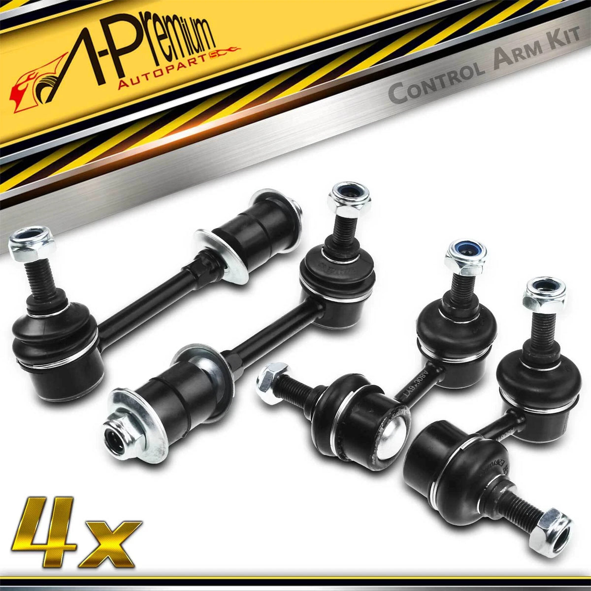 Set of 4 Sway Bar Links for Hyundai Accent (2000–2006) 5483017010, K80616