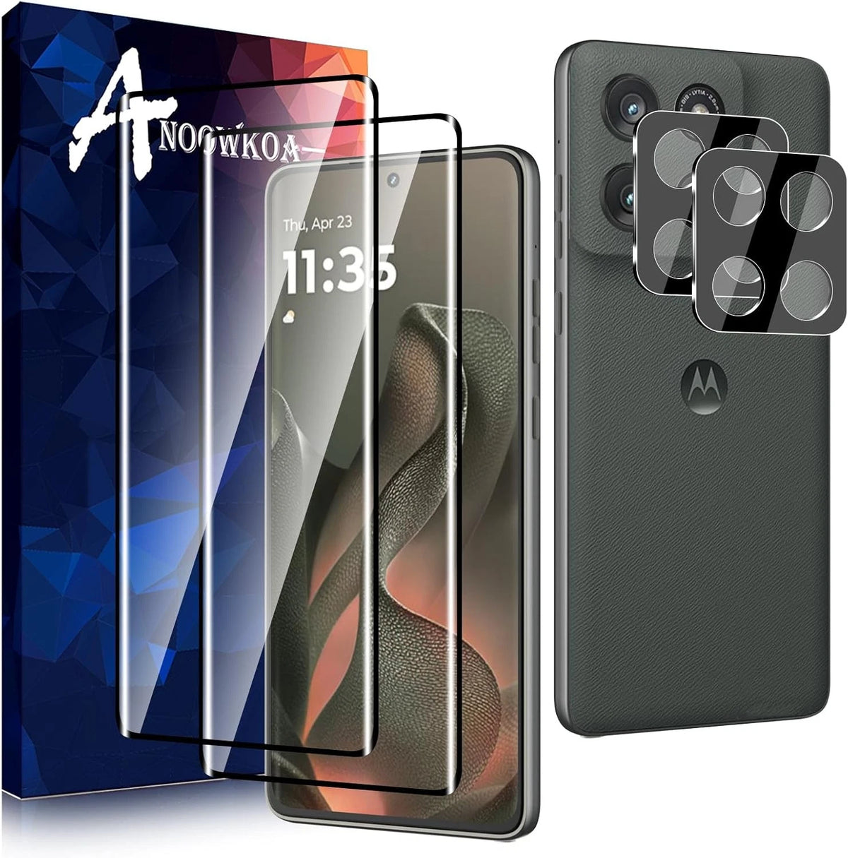 2 Pack Screen Protector for Motorola Edge (2025)