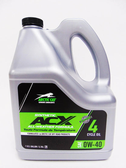 0W40 Synthetic Oil Change Kit for Arctic Cat ATV (1436-440, 2436-681, 2436-850)