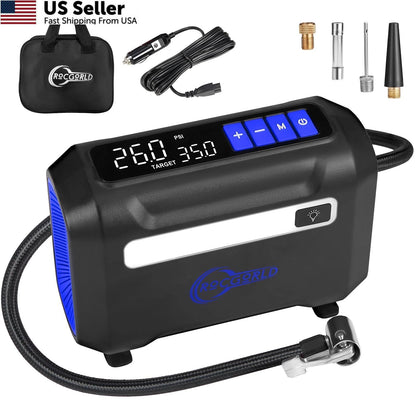 Portable Air Compressor Tire Inflator for R8 (2015–2023)