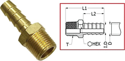 Hose Barb Fitting for (MR-07305-2)