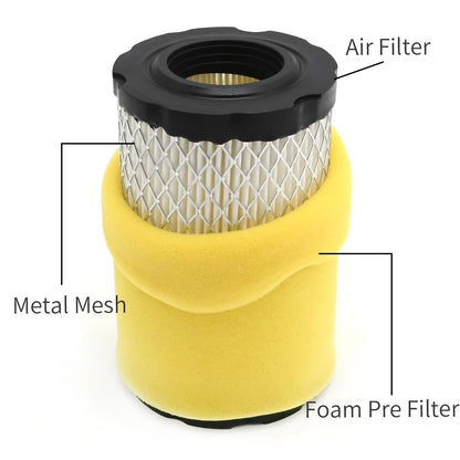 Air Filter Kit for John Deere D100 D105 D125 (2010–2015)