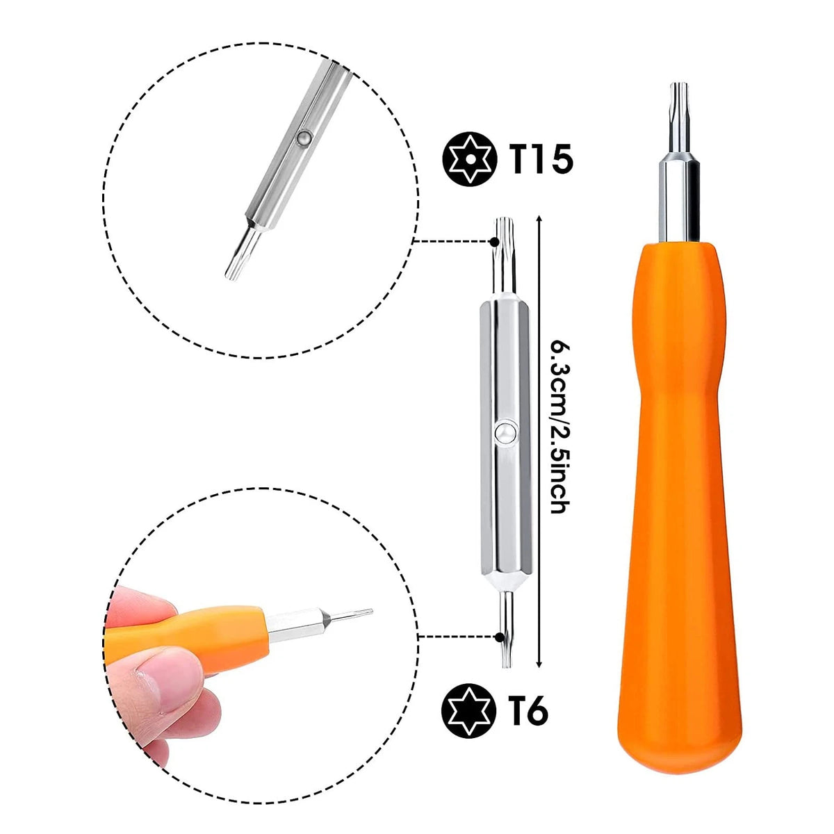 3X Ring Doorbell Screwdriver Replacement & Charger for