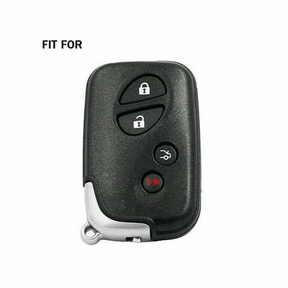 Brown Leather Key Fob Case Cover for Lexus ES RX LX GS ES350 IS250 RX350
