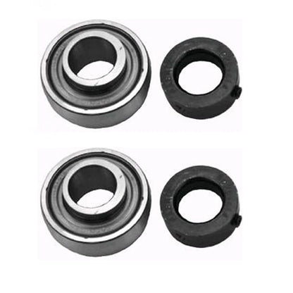 2X Dethatcher Power Rake Aerator Bearing with Collar for Bluebird