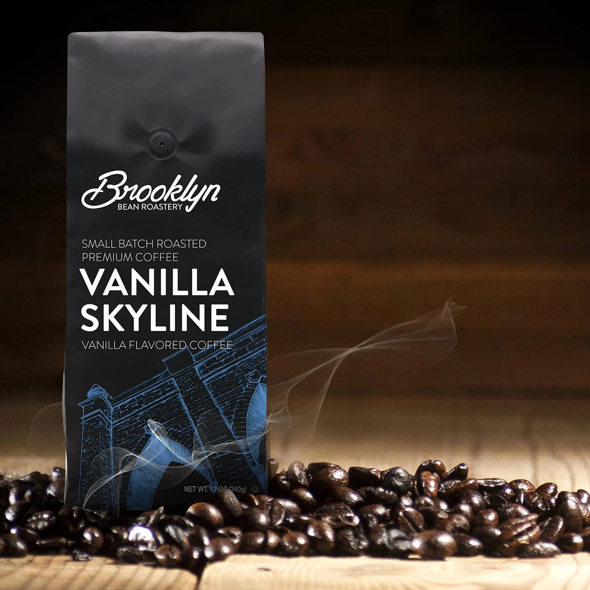 Vanilla Skyline Ground Coffee for Brooklyn Beans (12 Ounce)