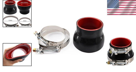 3" to 4" Performance Silicone Straight Reducer Hose for Turbo & Exhaust