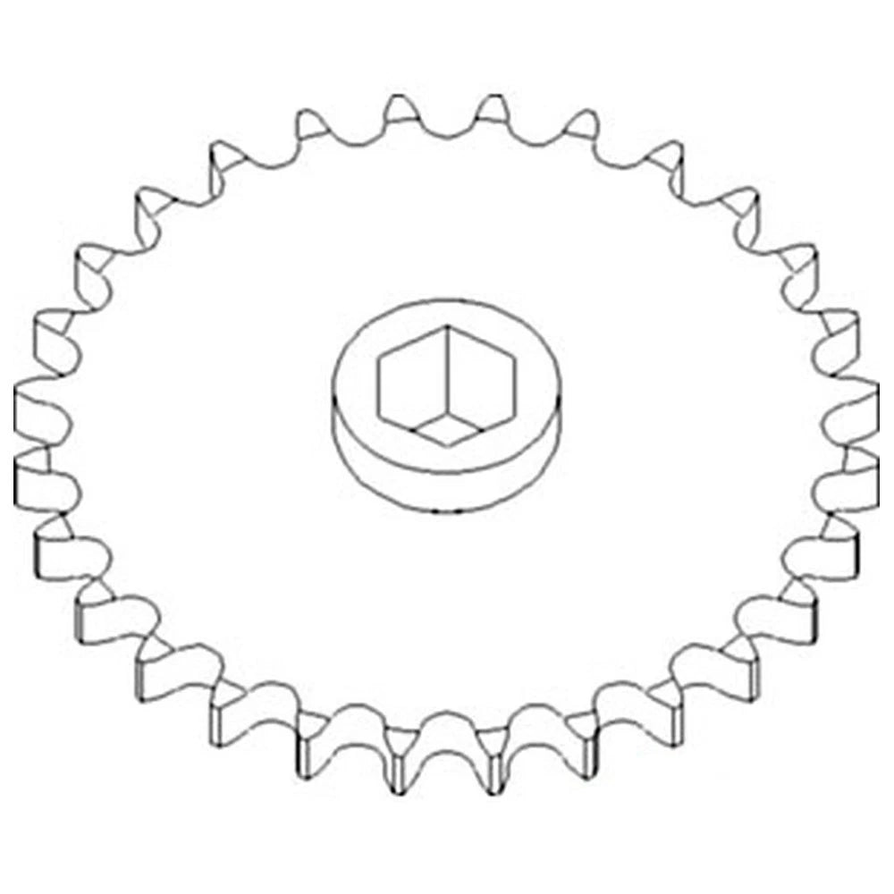 28 Tooth Sprocket for Row Unit (AH124999)