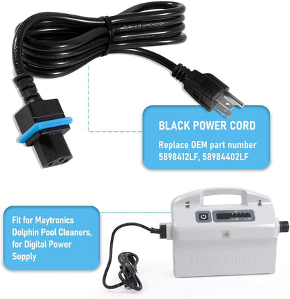 Power Cord for Maytronics Dolphin (58984402LF, 5898412LF)