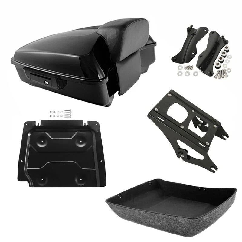 Backrest Mount Plate Chopped for Harley Touring (2014-2026)