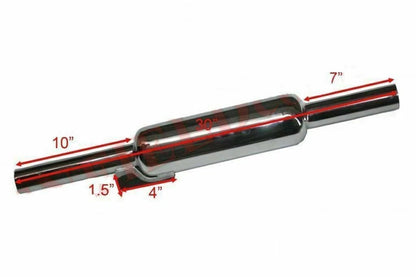 Exhaust Silencer for Royal Enfield Electra (2013) Chrome Plated