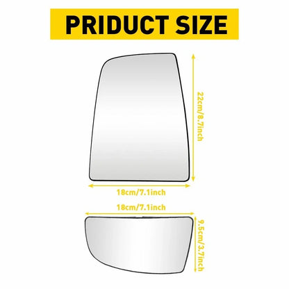 2X Heated Mirror Glass for Ford Transit-150 (2015–2022) EOJ