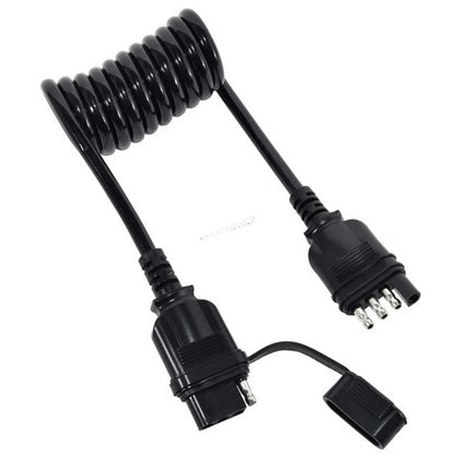 5 Feet Universal 4-Way Trailer Light Extension Wire Connector