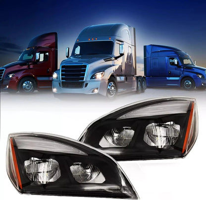 Set of 2 LED Headlights for Freightliner Cascadia (2018–Present)