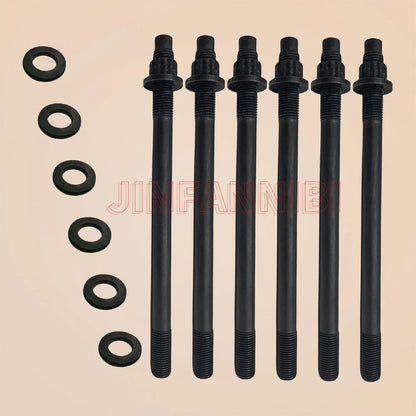 Cylinder Head Studs Bolt Nut Kit for Polaris RZR 900 1000 Pro RS1 Turbo (2015–2023) 7519123 7520978