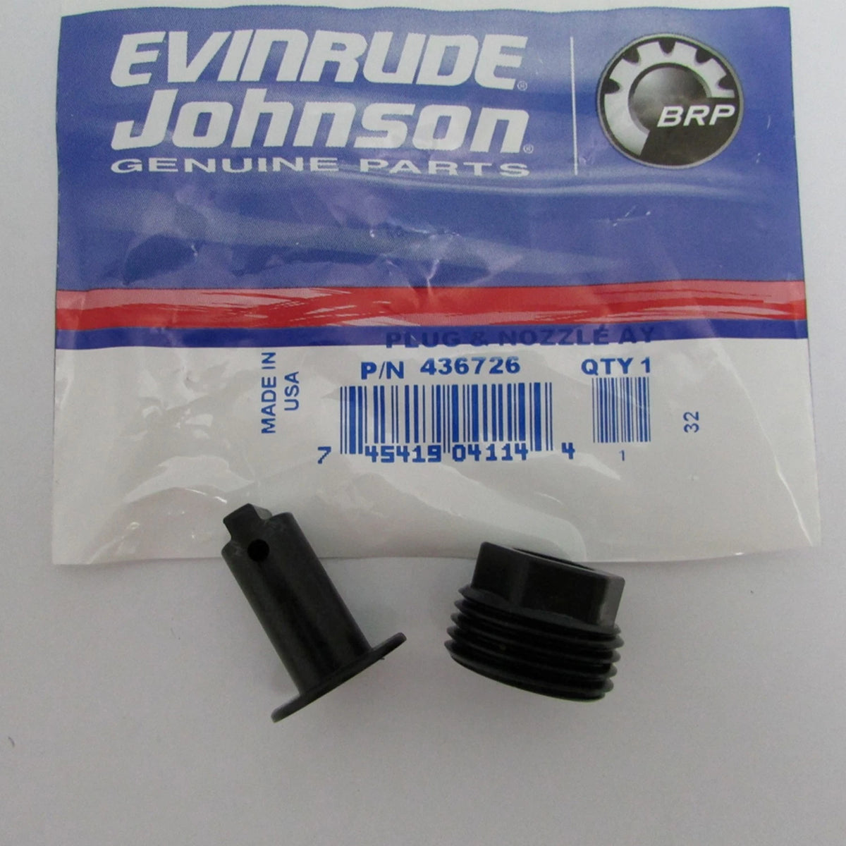 Plug & Nozzle Assembly for Johnson/Evinrude/OMC (0436726)