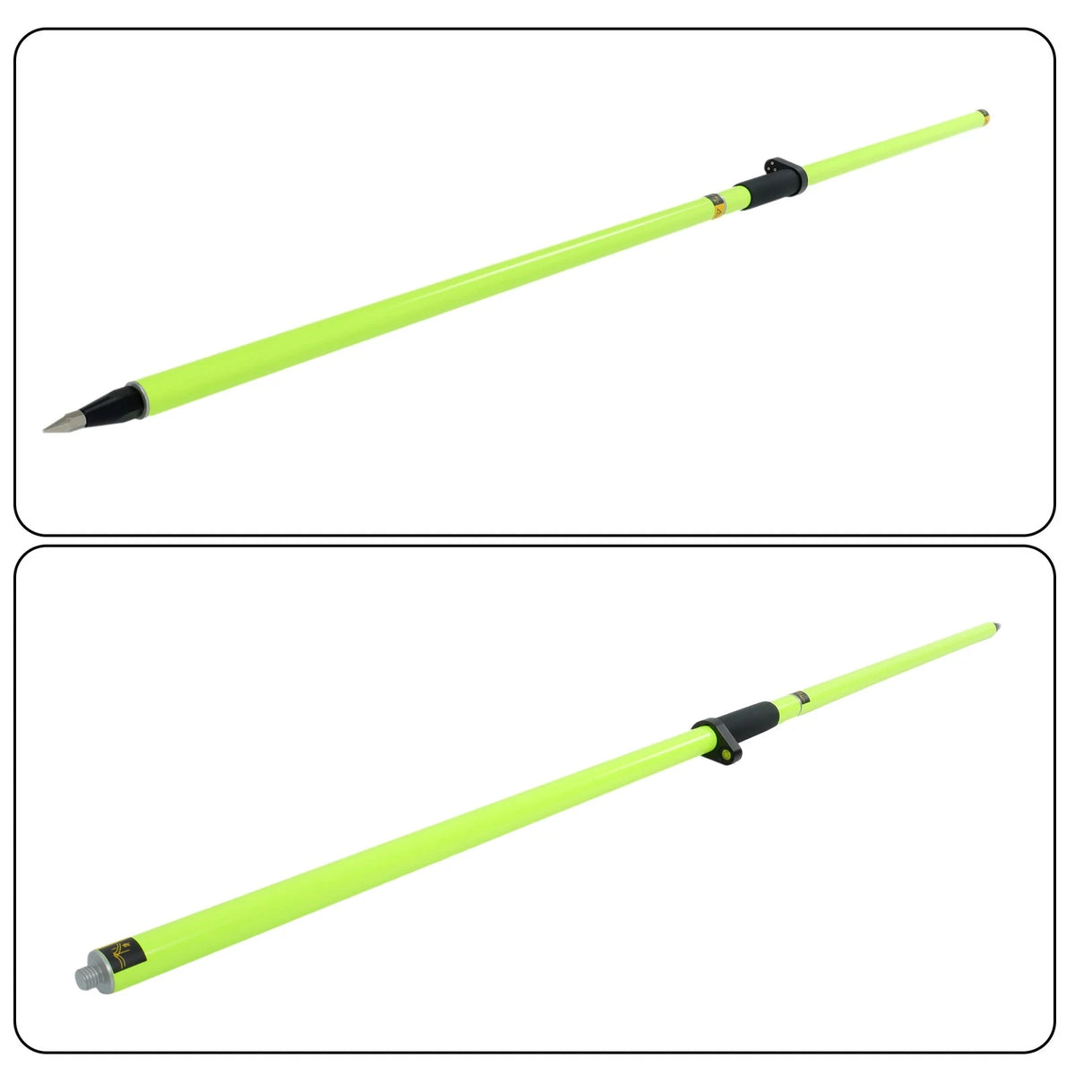 6.5FT Aluminum GPS Rover Rod for Land Surveying with Carrying Case