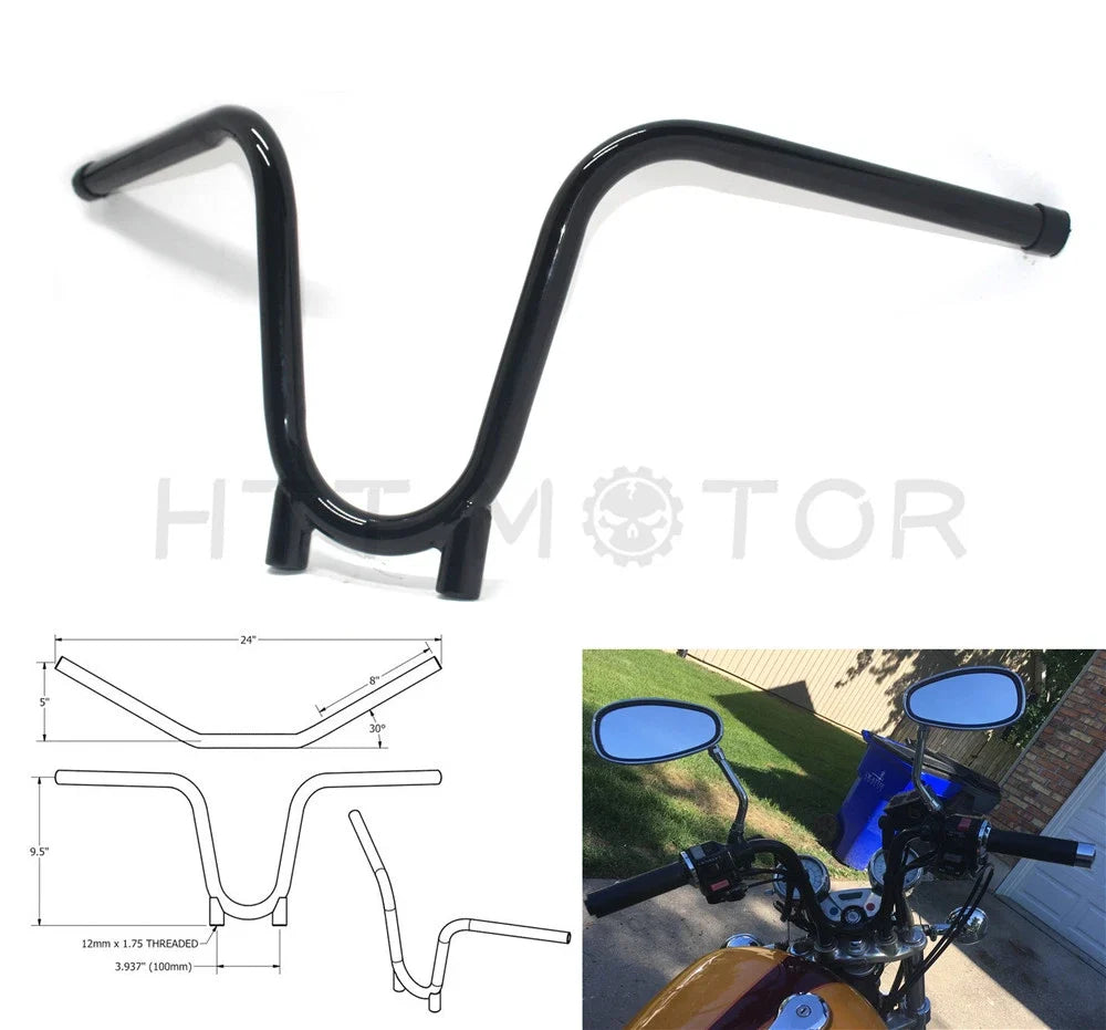 Handlebar Bootlegger for Yamaha TX650 (1970-1973)