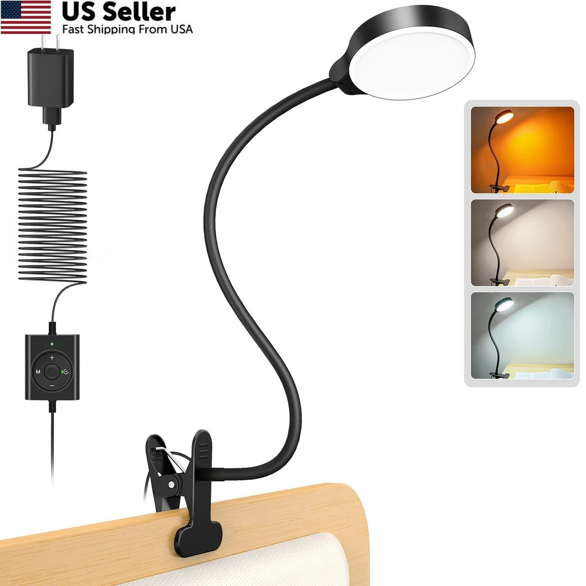 5W Clip on Light for Universal Use (LED, Eye Caring)