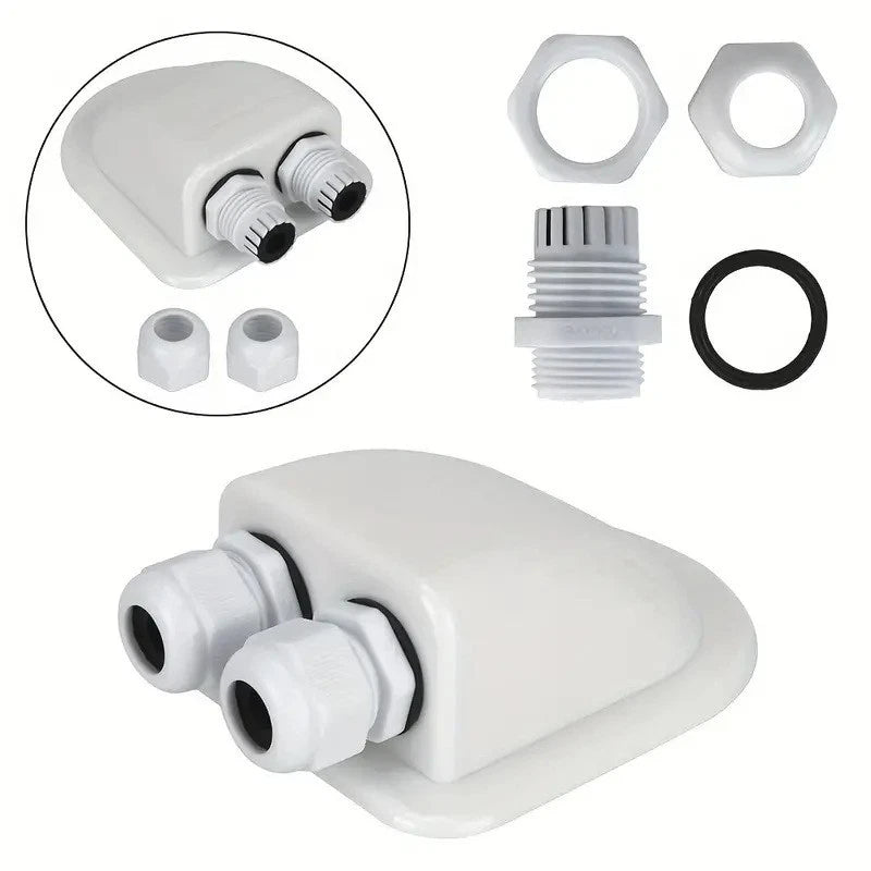 ABS Waterproof Junction Box for RV Yacht Solar Panel