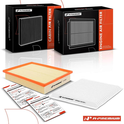 Activated Carbon Cabin Air Filter for Dodge Caliber Jeep (2007–2012) - CA11048, CAF1845P, CAF2055