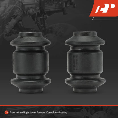 2X Front Lower Forward Control Arm Bushing for VW Jetta (1985–2006) 357407182, K90719