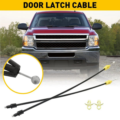 Front Left & Right Door Latch Cable for Chevrolet Silverado 1500 (2007-2013)