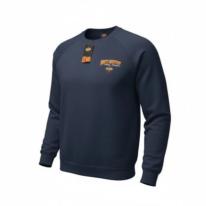Fleece Pullover Sweatshirt - Blue for Harley-Davidson (Men's)