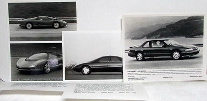Media Information Press Kit for Chevrolet Corvette Indy Lumina Caprice S-10 (1991)