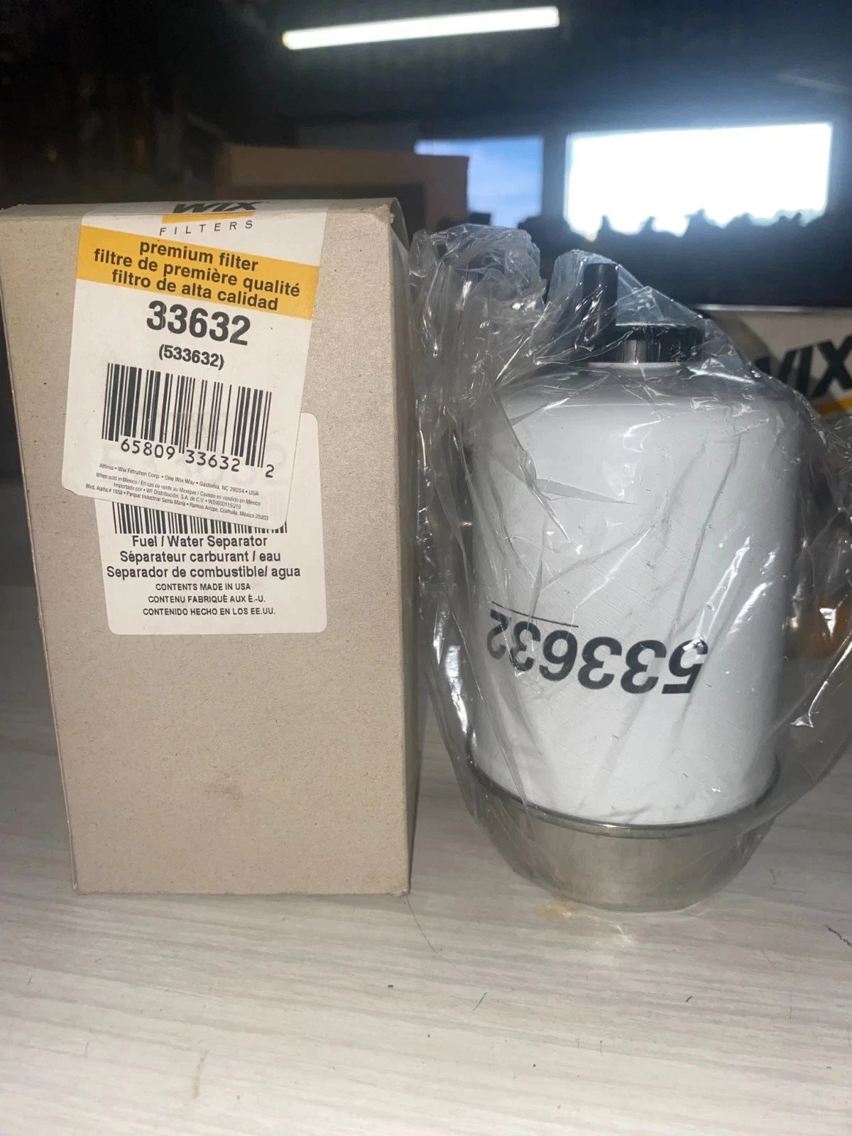 Wix Fuel Filter 33632 for