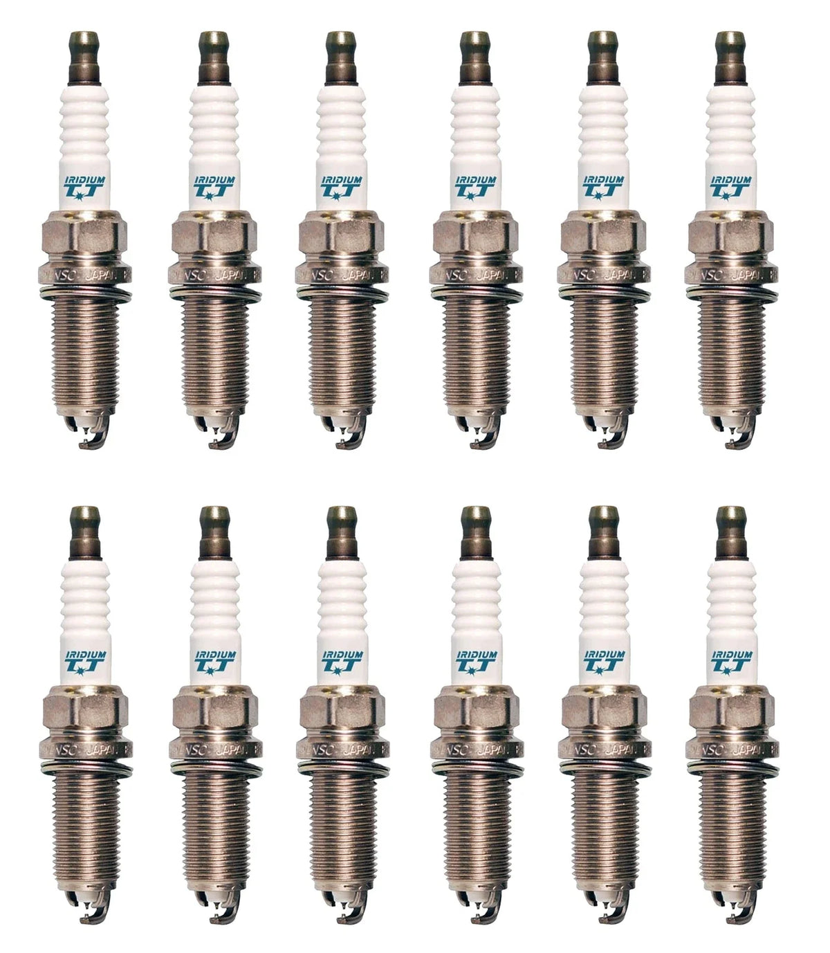 Denso Iridium TT Spark Plug Set (12 Pieces) for