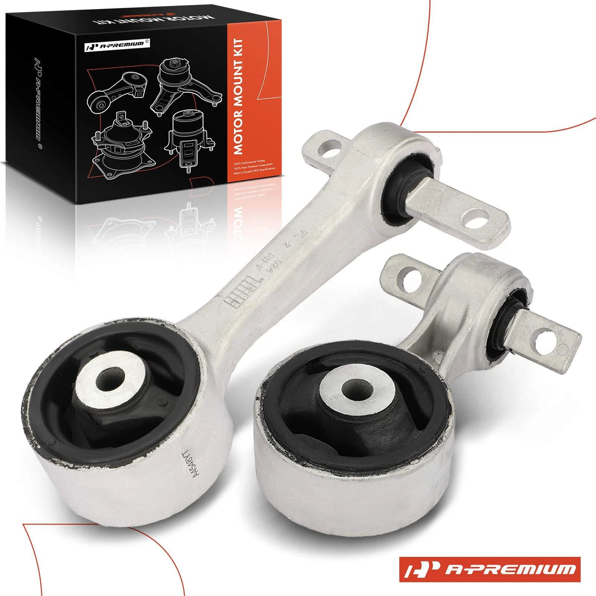 2X Front Torque Strut Mount for Honda Civic (2006–2011) 50880SNAA02, 50890SNAA02