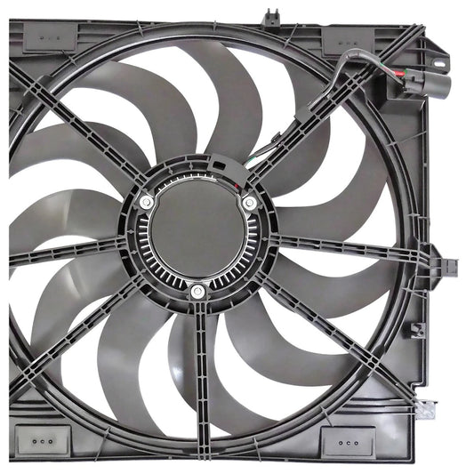 Cooling Fan Assembly for Chevy GMC Canyon Colorado (2015–2020) 18024691, 624170, 22980297, 22980299, 84188461, 84909353, GM3115304