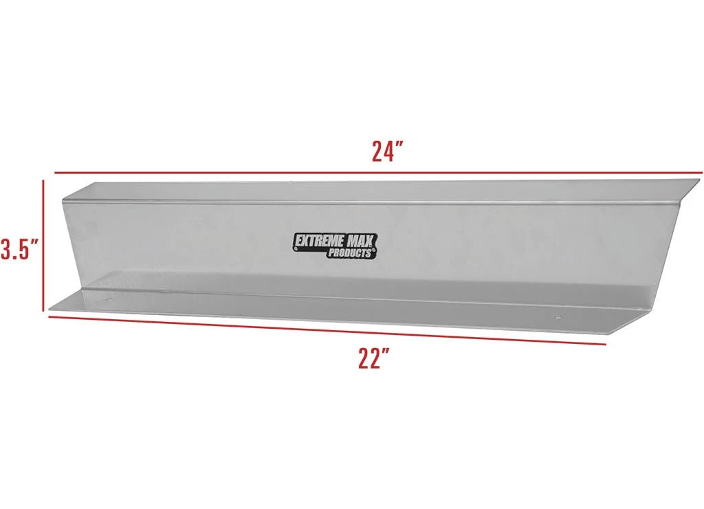 Wall-Mount Aluminum Table Holder for Extreme Max 5001.6544 (Silver)