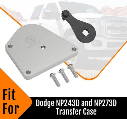 Manual Shifter Conversion for Dodge NP243D NP273D Transfer Case