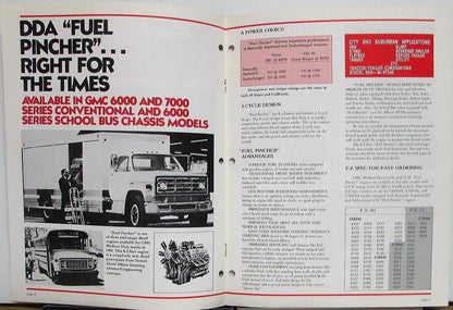 1980 GMC Diesel Engines for Medium Duty Trucks