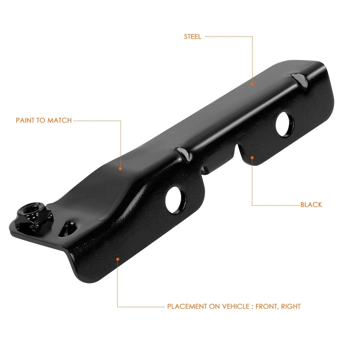 Engine Hood Body Half Hinge Right for Chevy Impala Limited 2006-2016