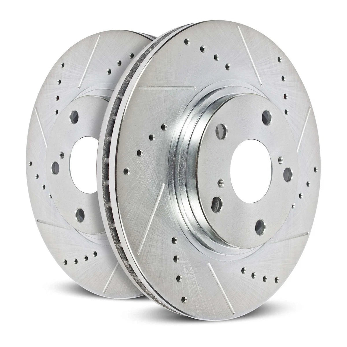 2X EBR1686XPR Powerstop Brake Discs for Land Rover Range Rover Velar (2017–2020)