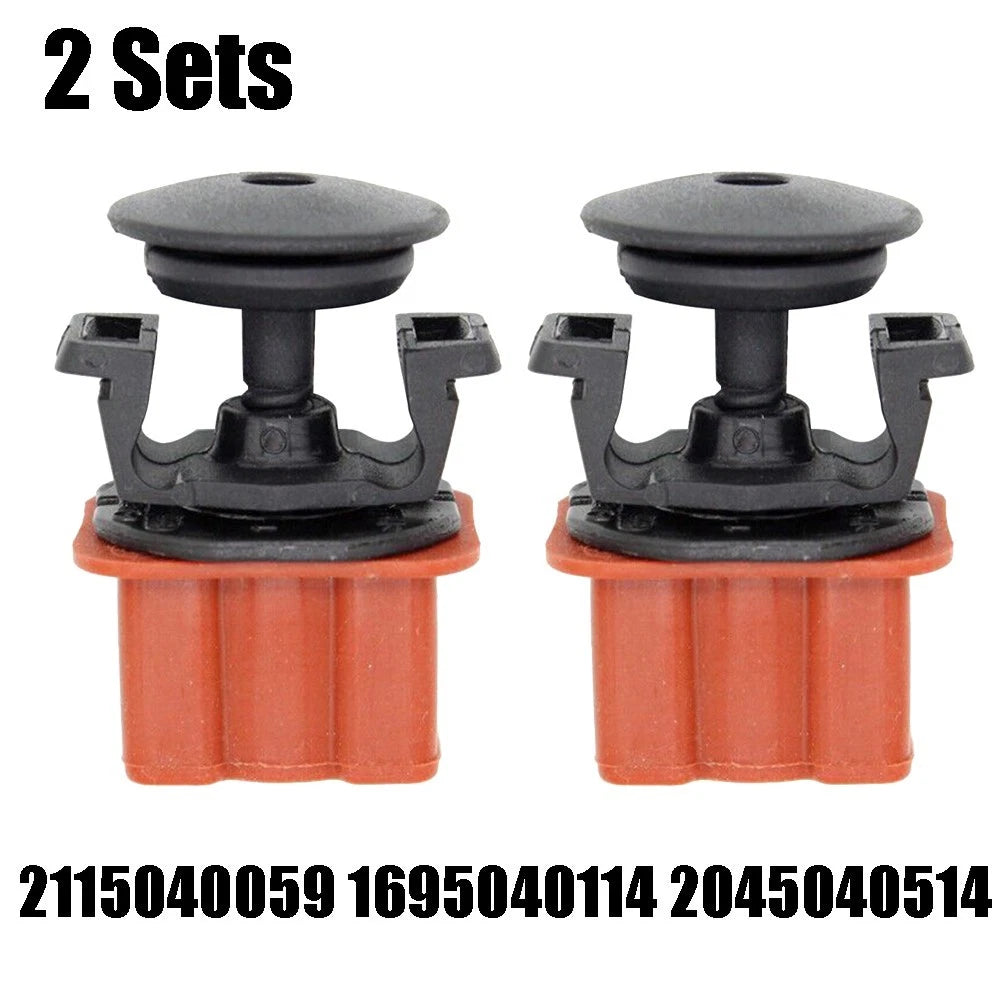 Set of 2 Upper Radiator Mount Holder Clips for