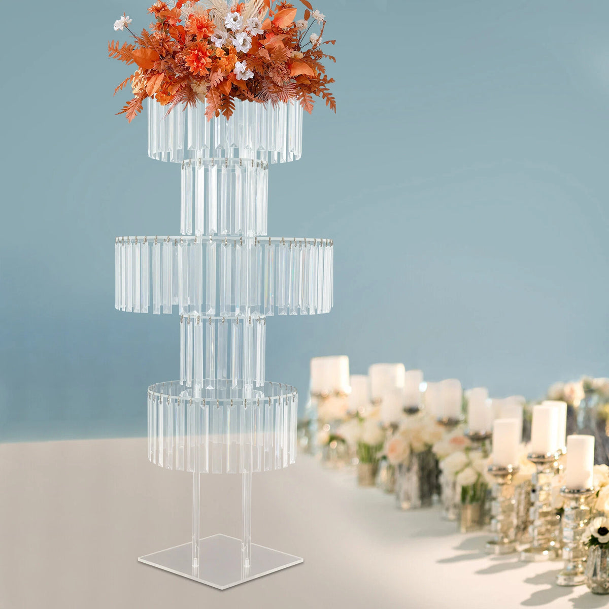 5-Tier Flower Stand for Weddings Decoration