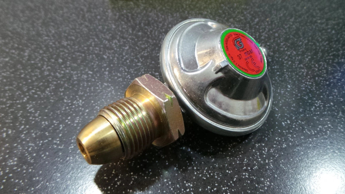 Propane Gas Regulator for Caravan Motorhome BBQ (37 mbar)