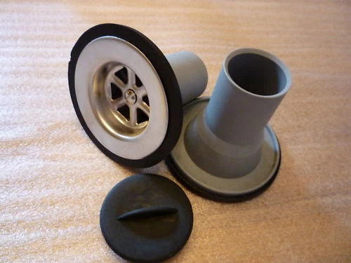 1 1/4" Straight Sink Waste Outlet for Caravan/Motorhome (1306400)