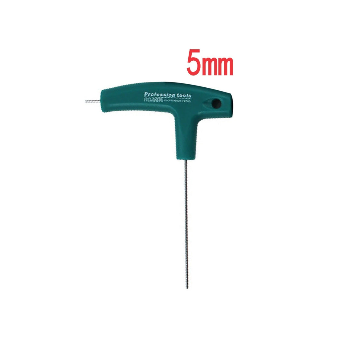 5mm Steel T-Handle Hex Allen Key for
