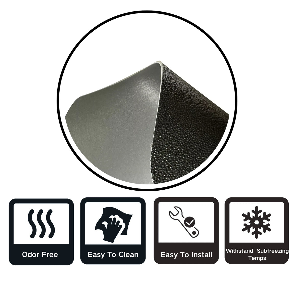 Semi Truck Mud Flap 24"x30" with Reflector Plate Universal (BS-902-025#020#091)