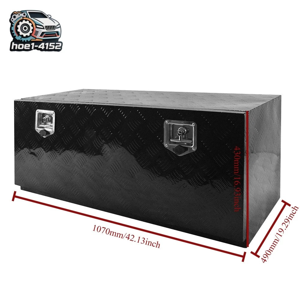 42" x 17" x 19" Heavy Duty Aluminum Truck Tool Box for Pickup RV