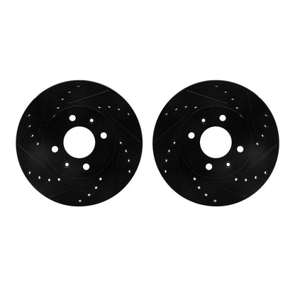 2X Brake Discs Front for Hyundai Accent, Kia Rio (2012–2017) WHPN1-03001