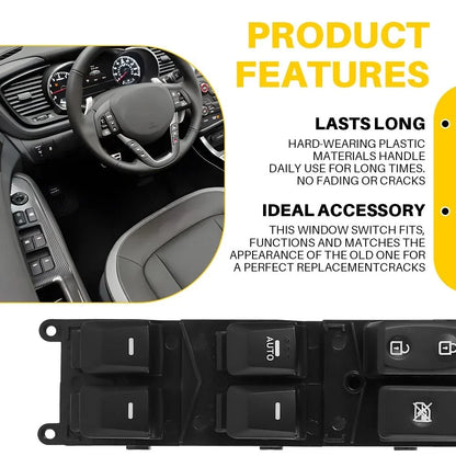Left Master Power Window Switch 93570-1W155 for Kia Rio 2012-2015