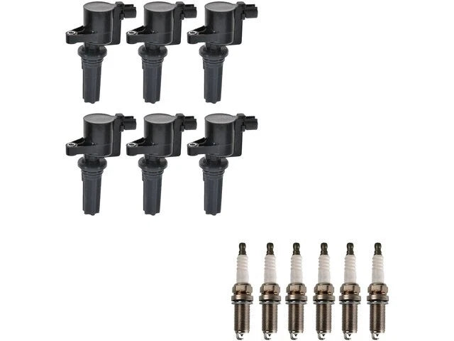 Ignition Coil and Spark Plug Kit for Jaguar S Type (2003) 28527QRXN